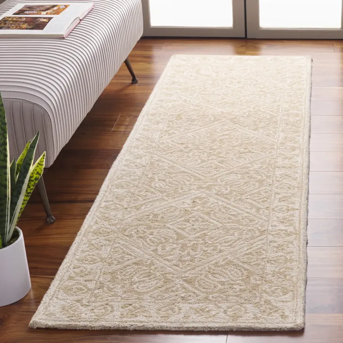 DIP DYE Hand Tufted 2'-3' x 8' runner