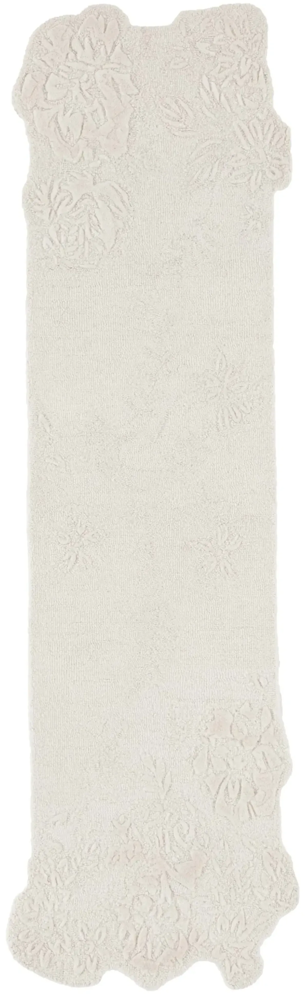 MYKONOS 107 IVORY 2'-3' x 8' Runner Rug