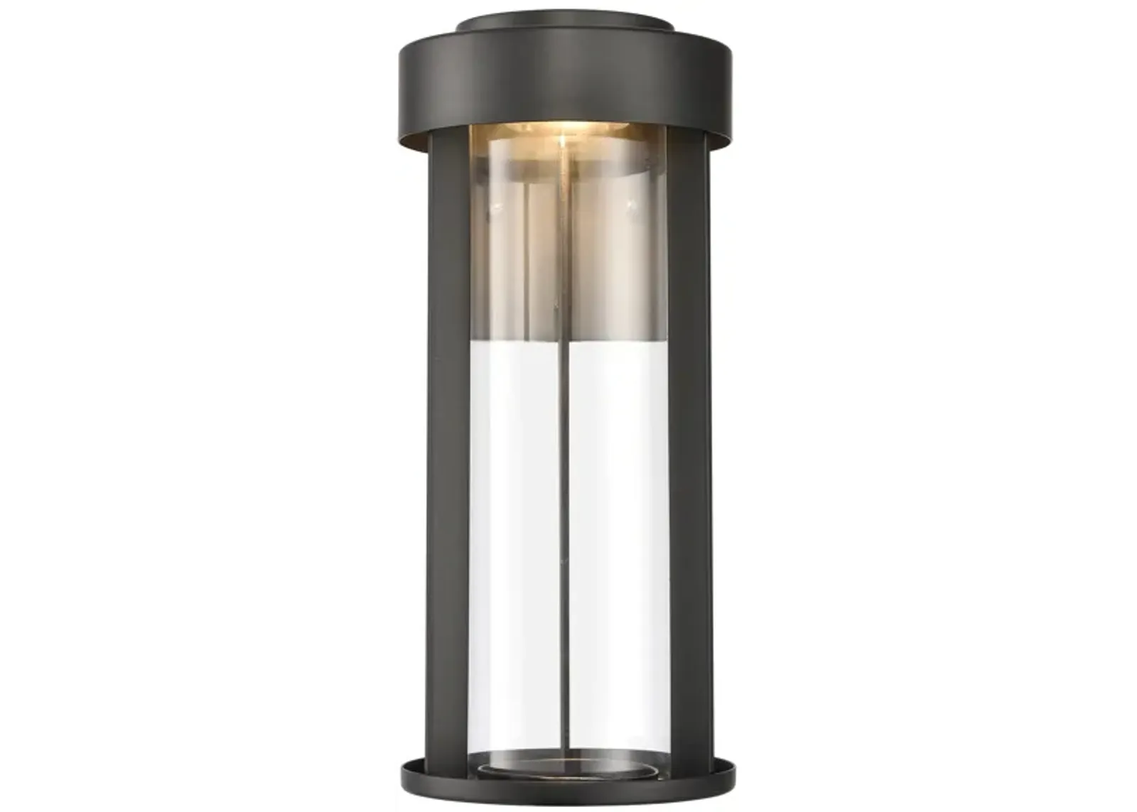 Brillis 13.75" High 1-Light Outdoor Sconce - Matte Black