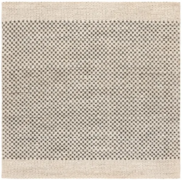 NATURAL FIBER 675 BEIGE  6'-6' x 6'-6' Square Square Rug