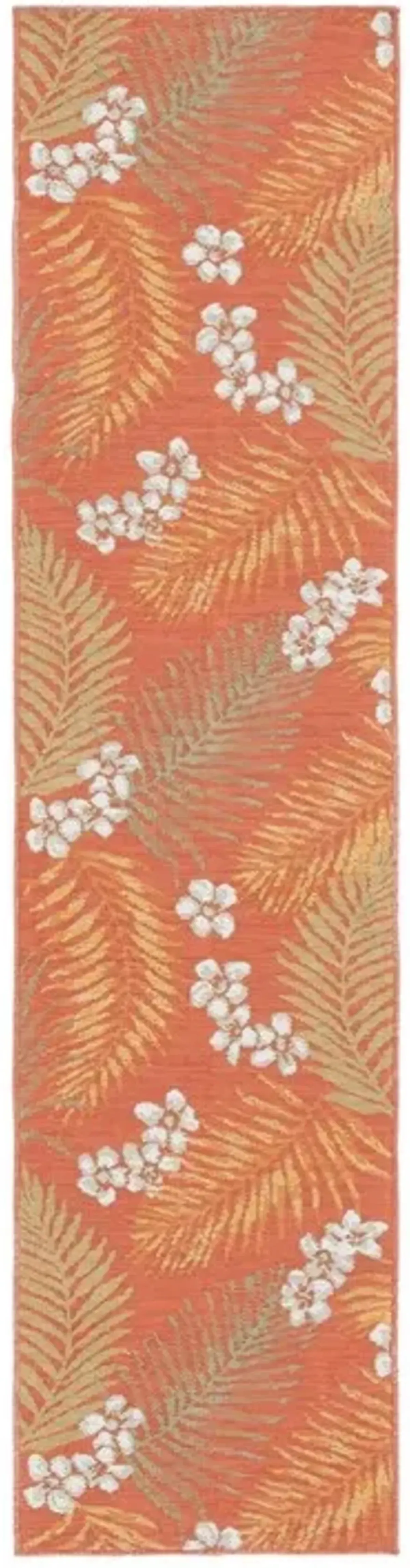 SUNRISE 675 Orange 2' X 8' Runner Rug