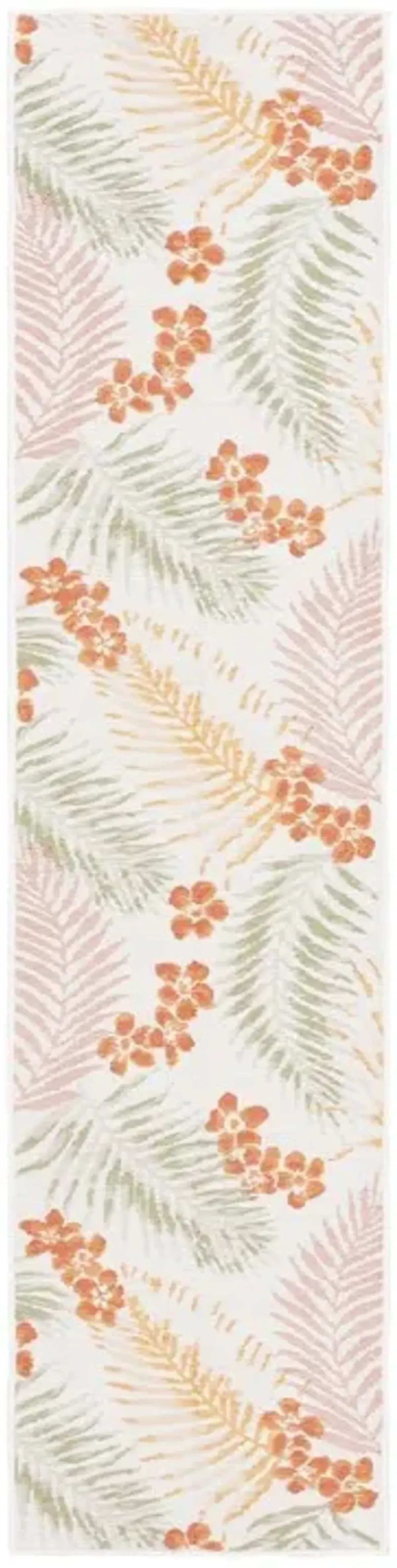 SUNRISE 675 Orange 2' X 8' Runner Rug