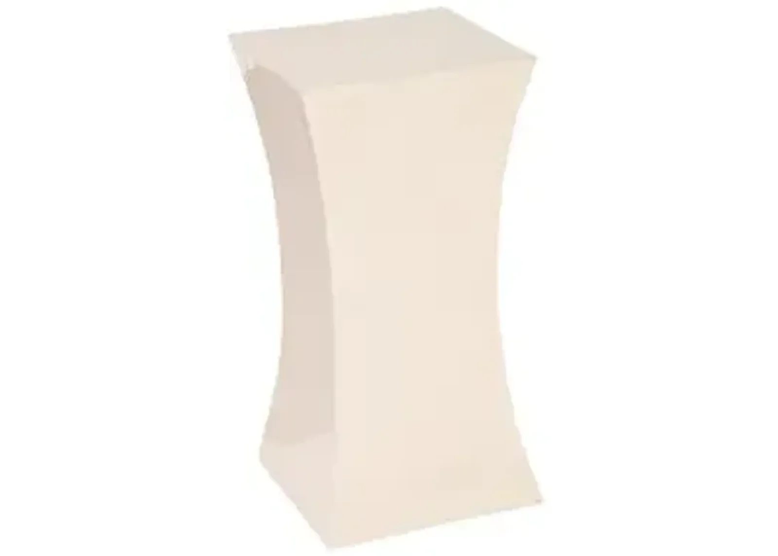 paya pedestal, gel coat white