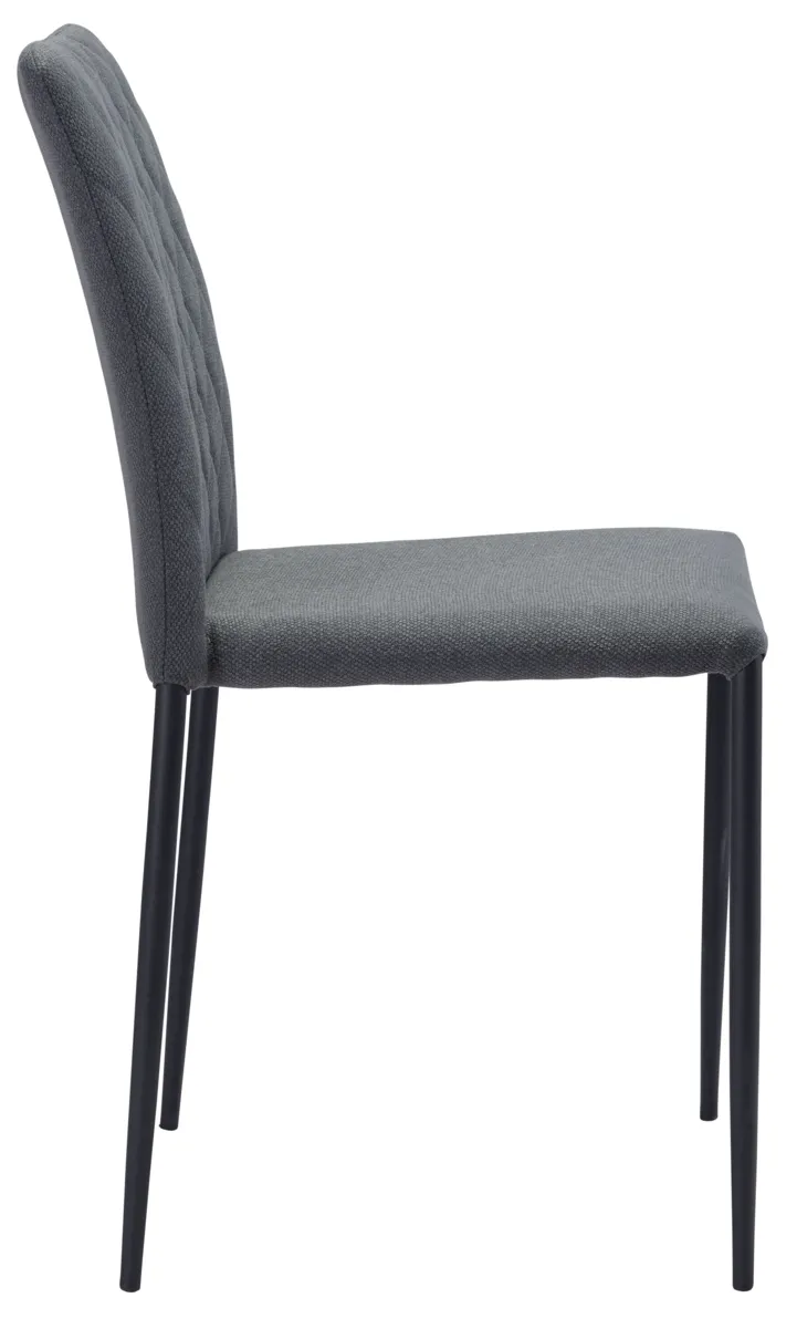 Harve Dining Chair (Set of 2) Gray