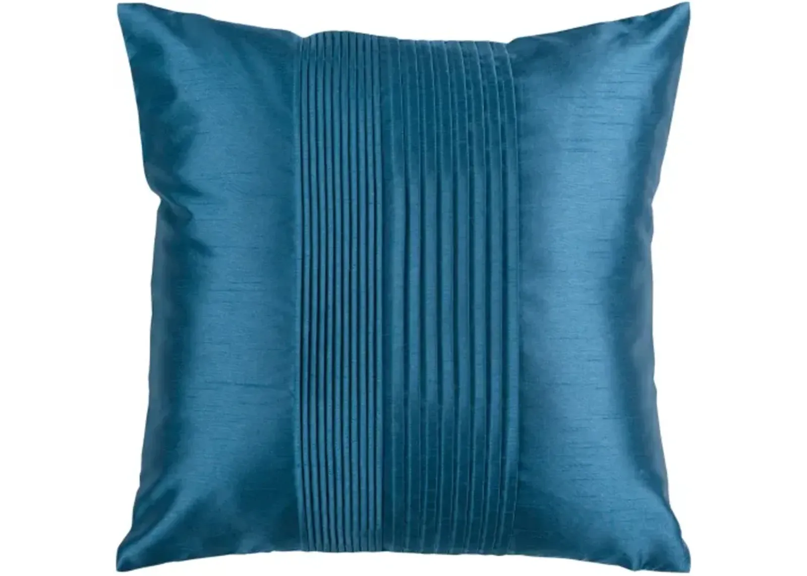 Solid Pleated 22"H x 22"W Pillow Cover