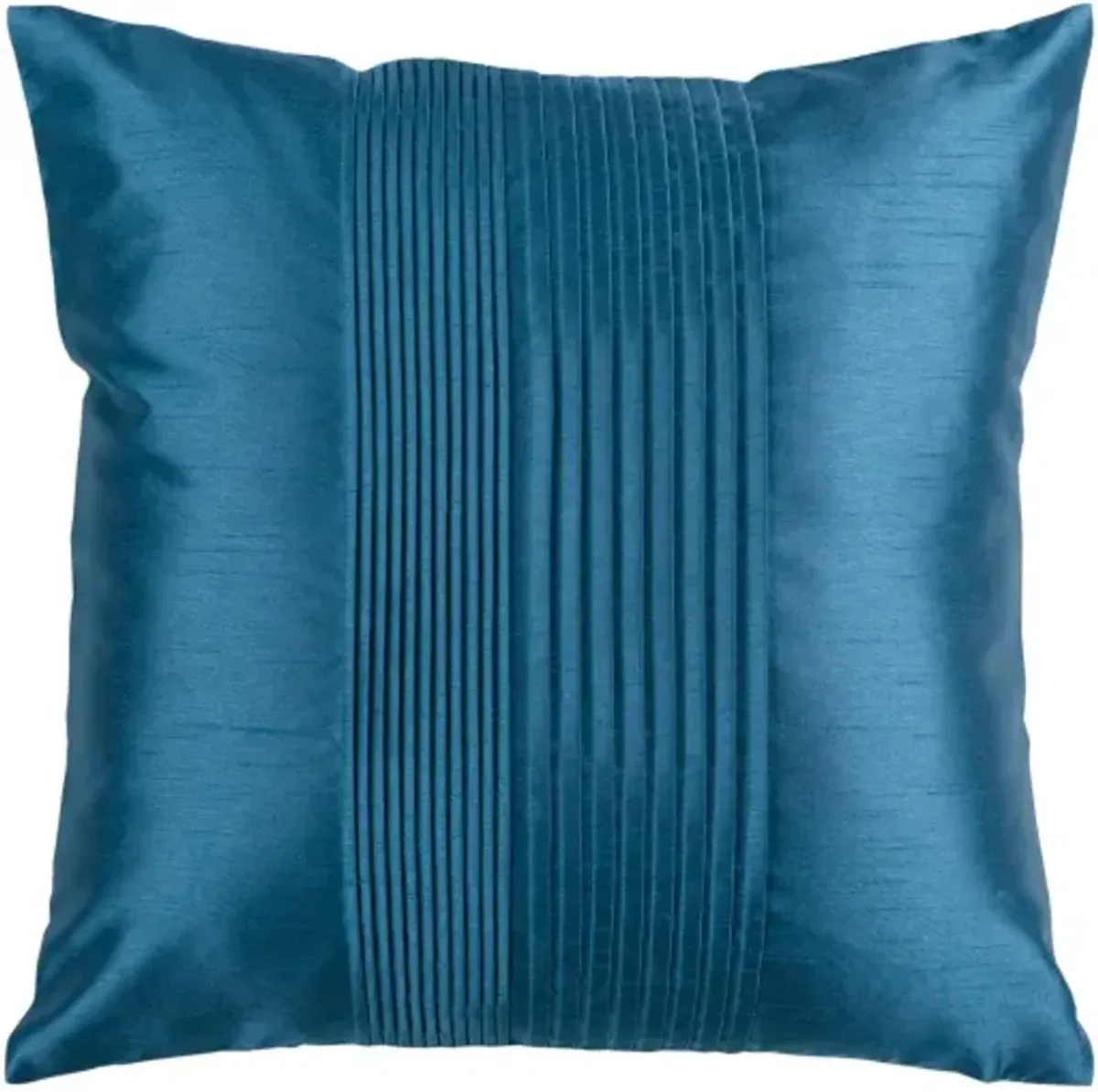 Solid Pleated 22"H x 22"W Pillow Cover