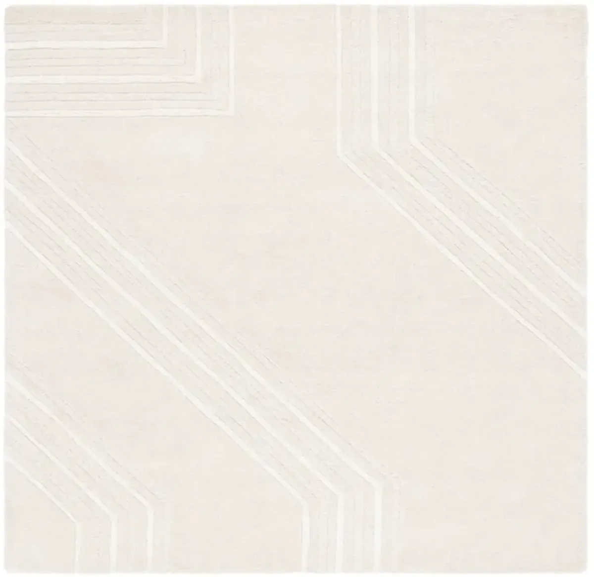 SOHO 626 BEIGE  6' x 6' Square Square Rug