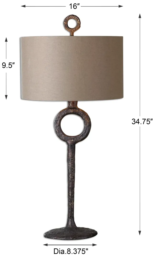 Ferro Cast Iron Table Lamp