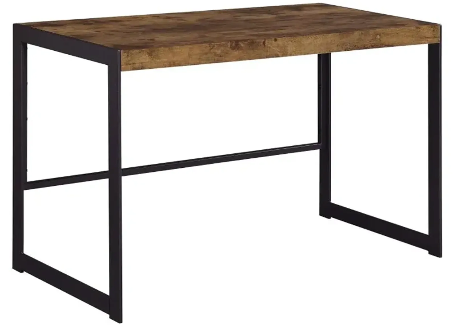 Alene Writing Desk Antique Nutmeg And Gunmetal