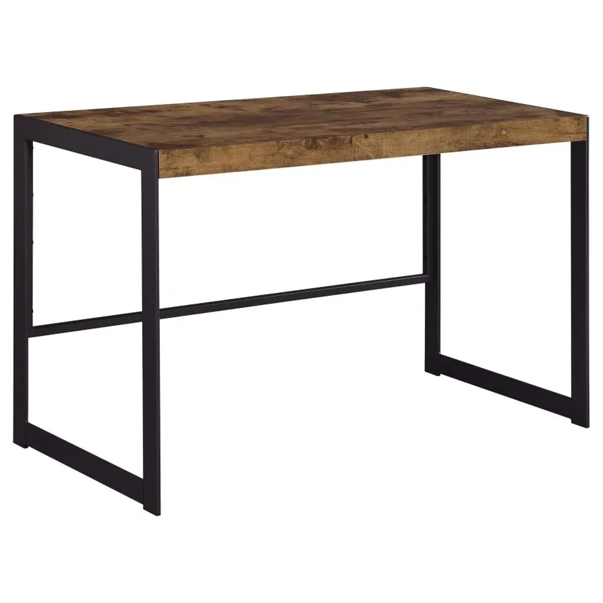 Alene Writing Desk Antique Nutmeg And Gunmetal