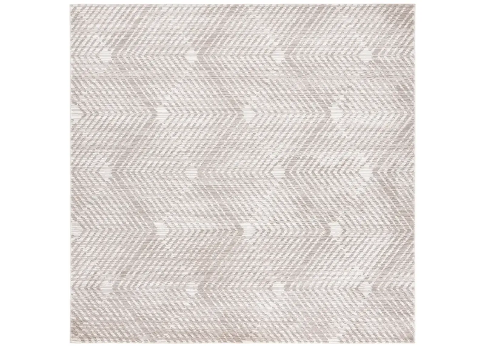 REVIVE 120 TAUPE  6'-7' x 6'-7' Square Square Rug