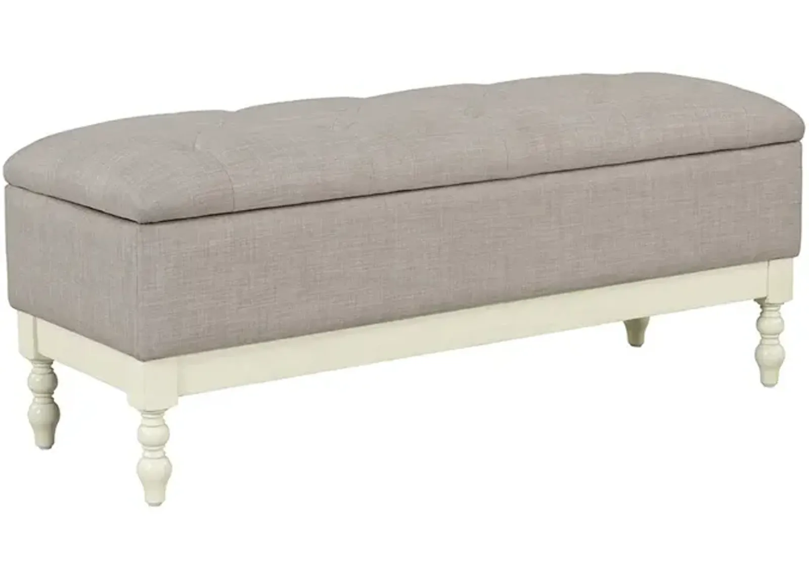 Tufted Storage Bench