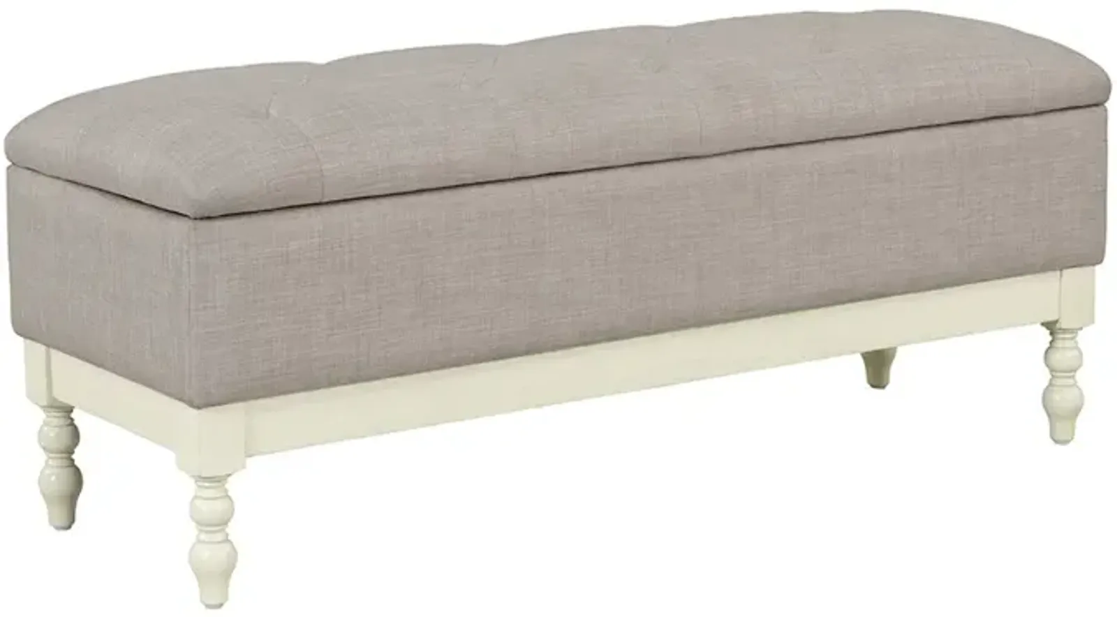 Tufted Storage Bench