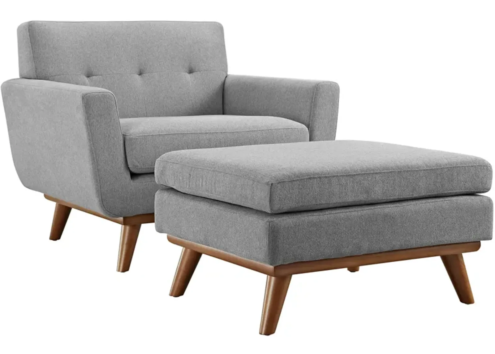 Engage 2 Piece Armchair and Ottoman