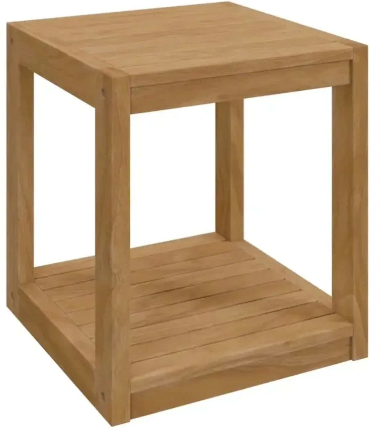 Carlsbad Teak Wood Outdoor Patio Side Table