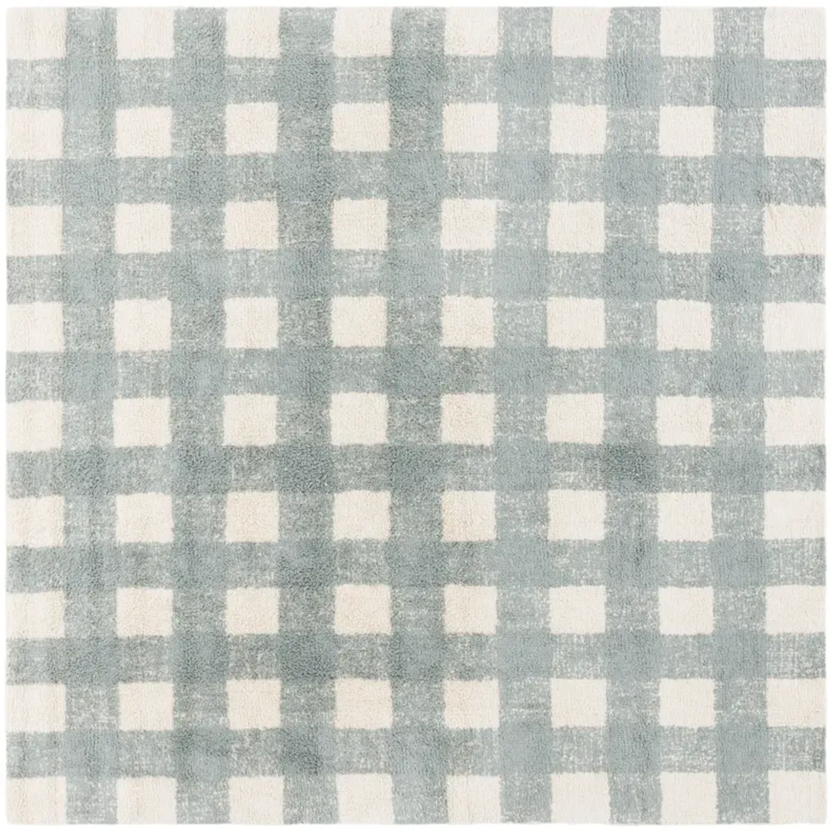 EASY CARE Hand Woven 6' x 6' Square area rug