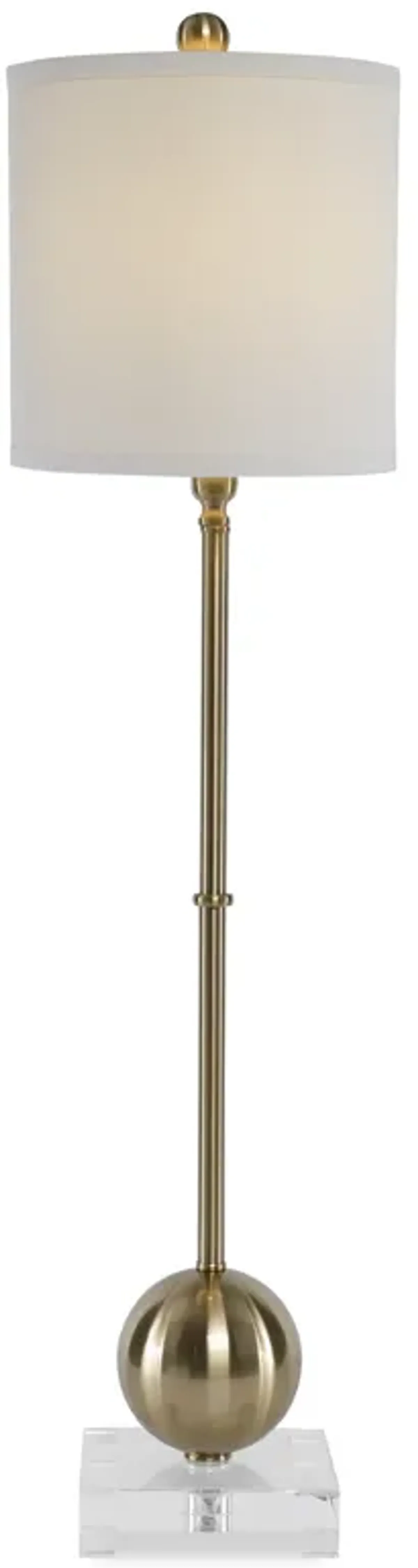 Laton Brass Buffet Lamp