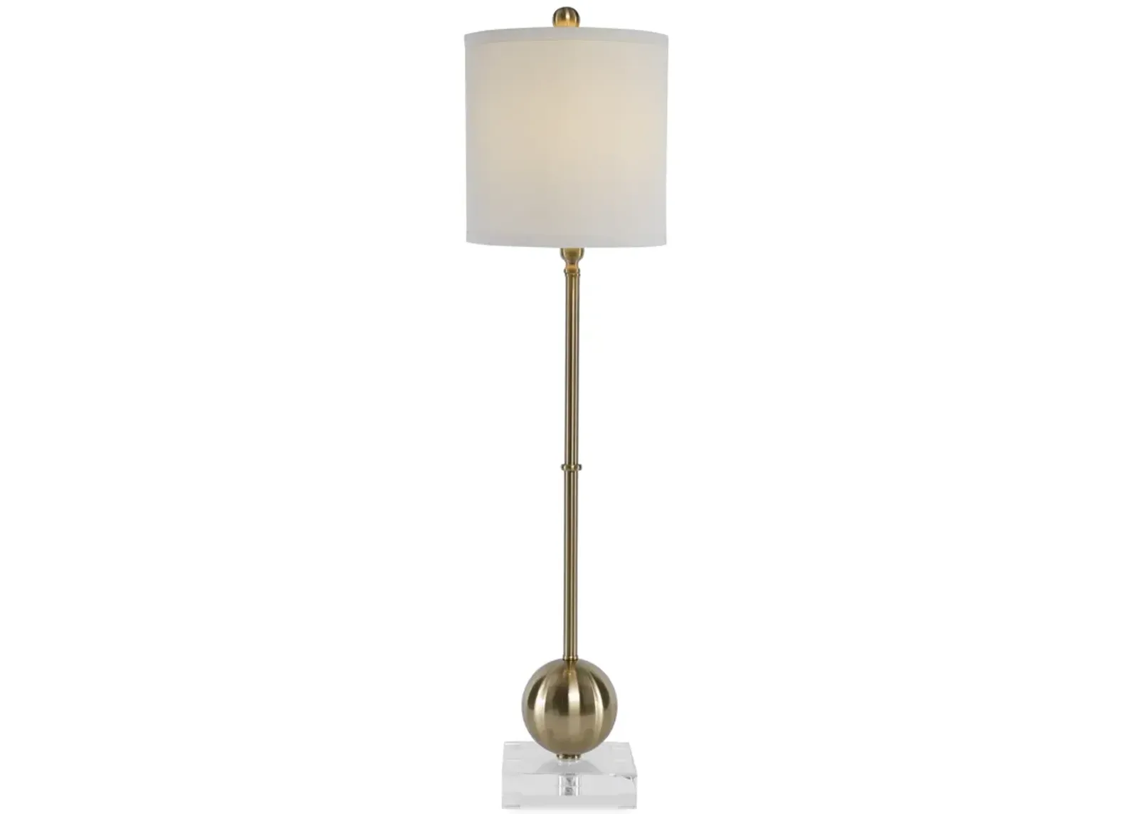 Laton Brass Buffet Lamp