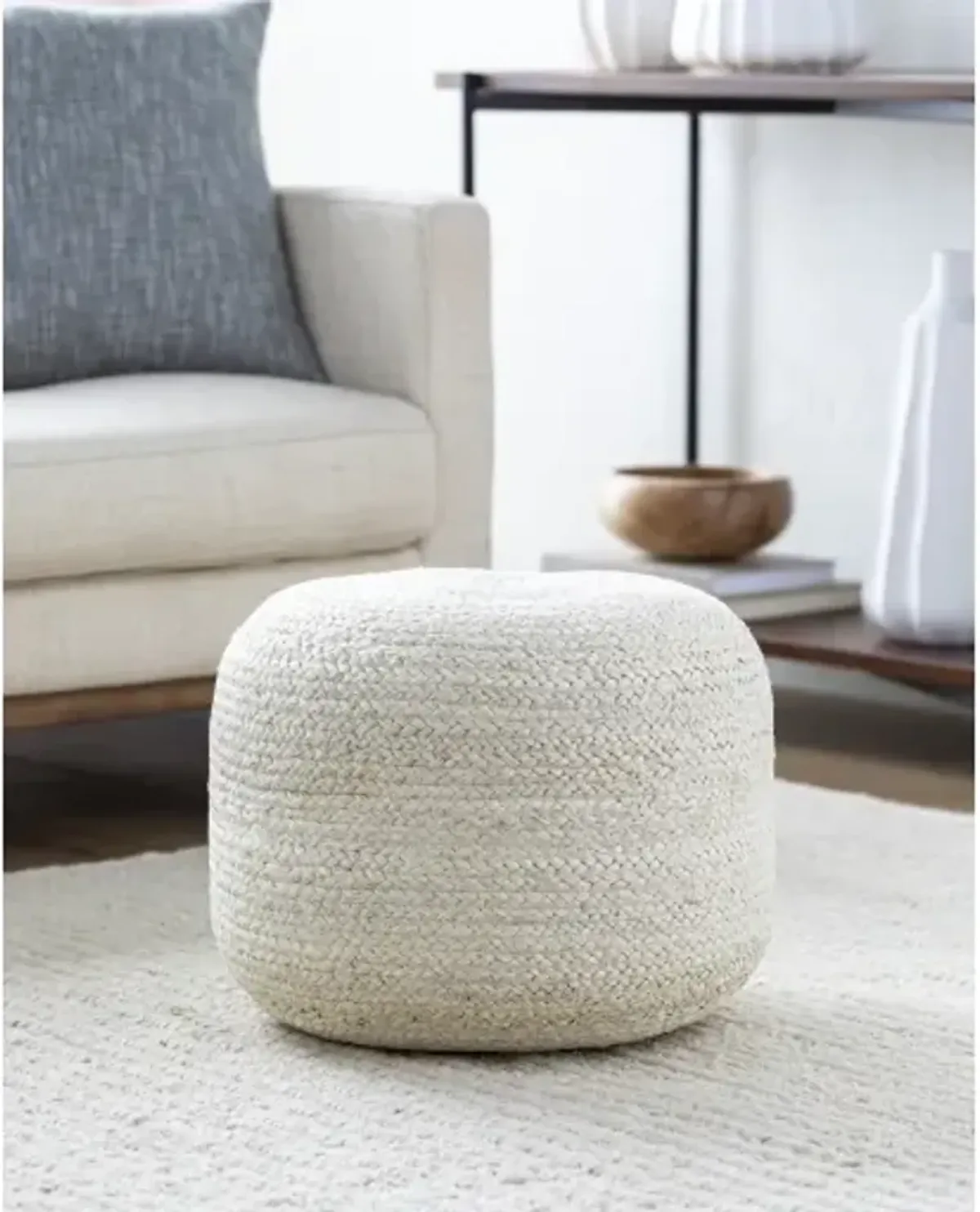 Budapest BPPF-002 14"H x 18"W x 18"D Pouf