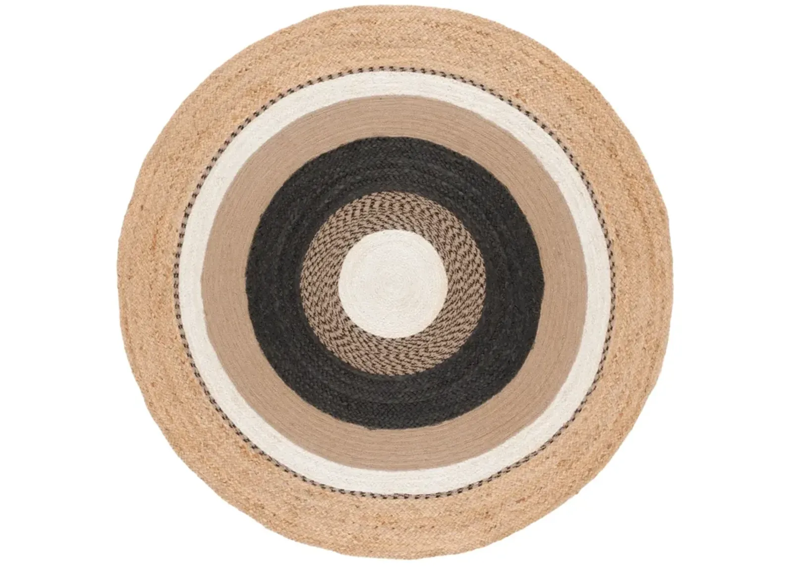 NATURAL FIBER 538 NATURAL  5' x 5' Round Round Rug