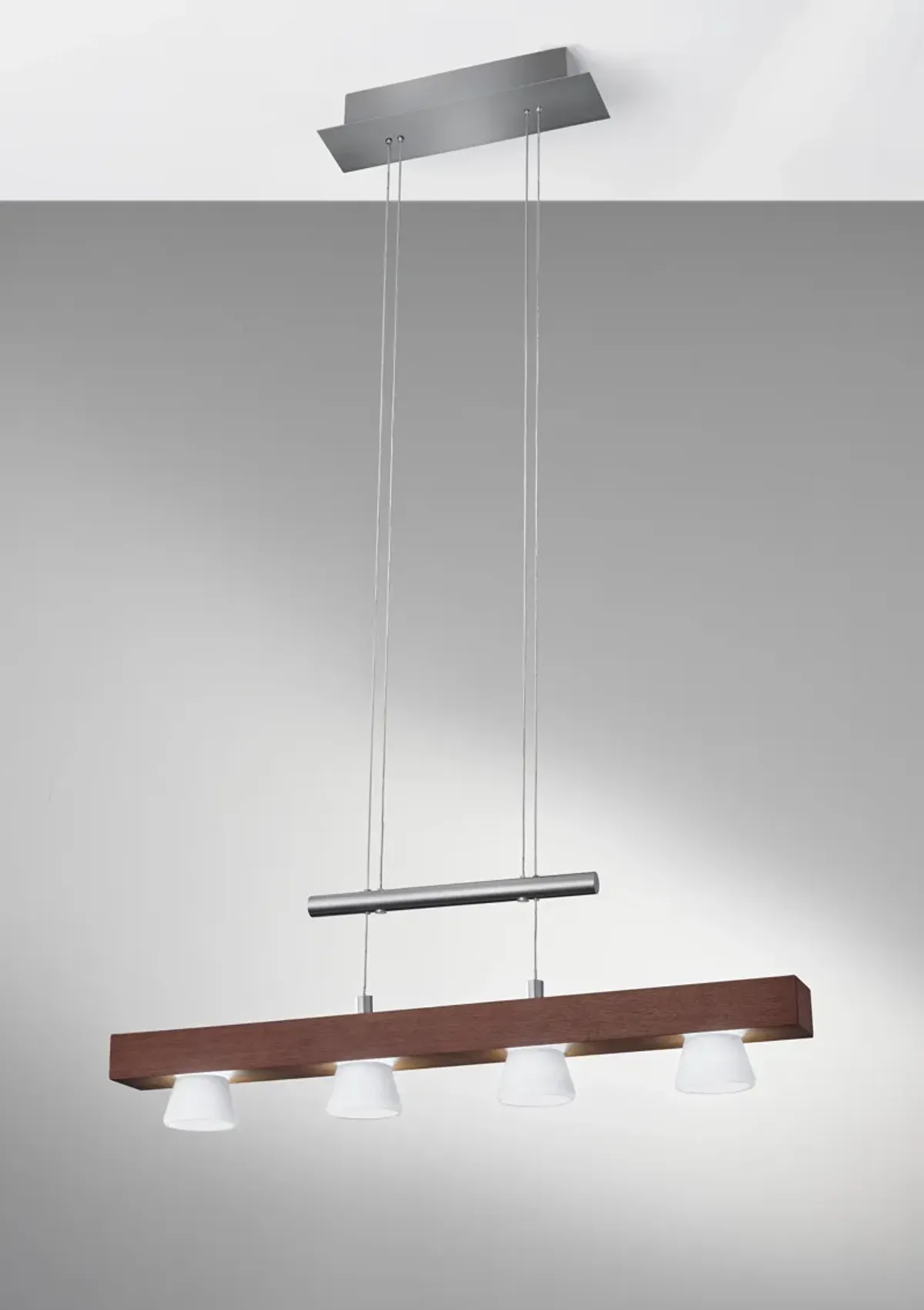 Burlington LED 4 Light Adjustable Pendant