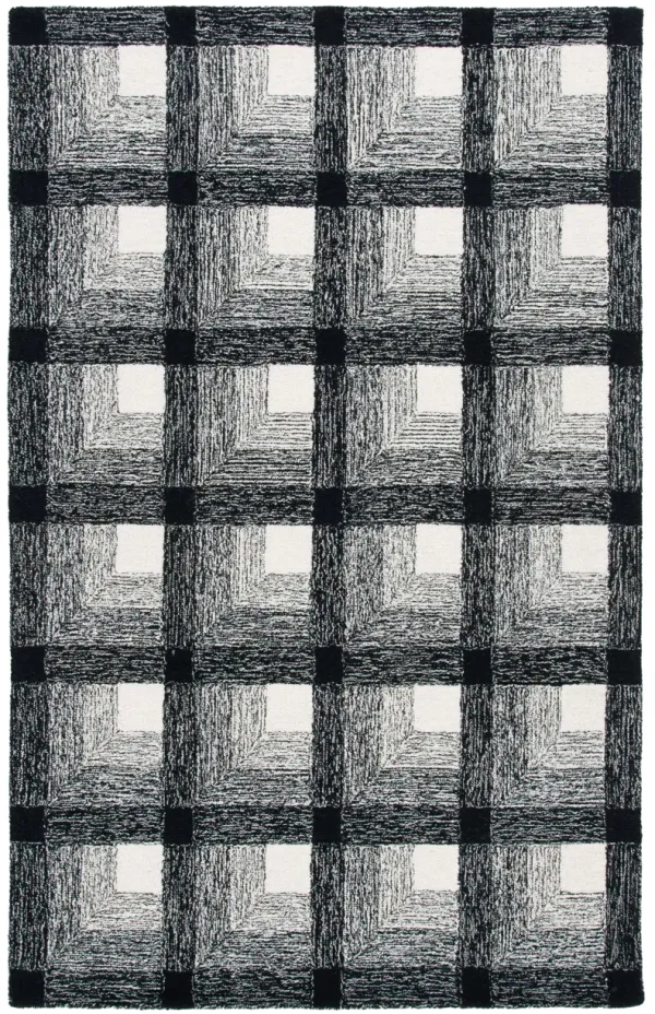 METRO Hand Tufted 5' x 8' area rug