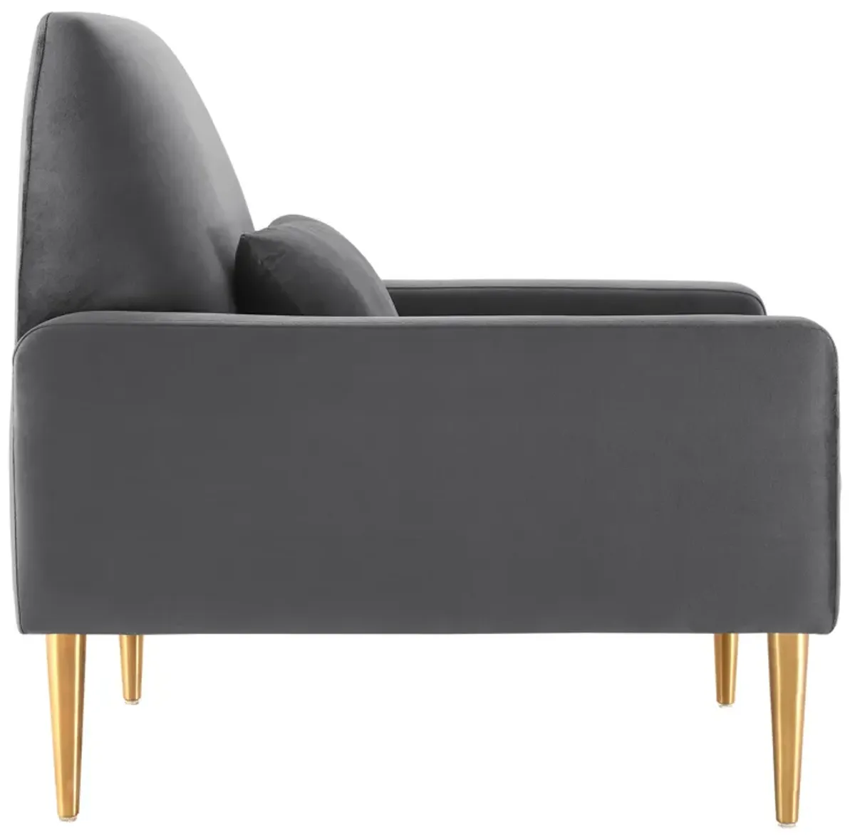 Liliana Performance Velvet Armchair