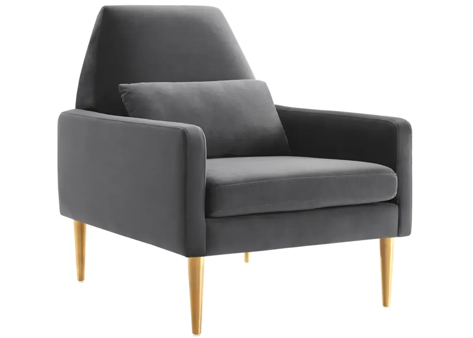 Liliana Performance Velvet Armchair