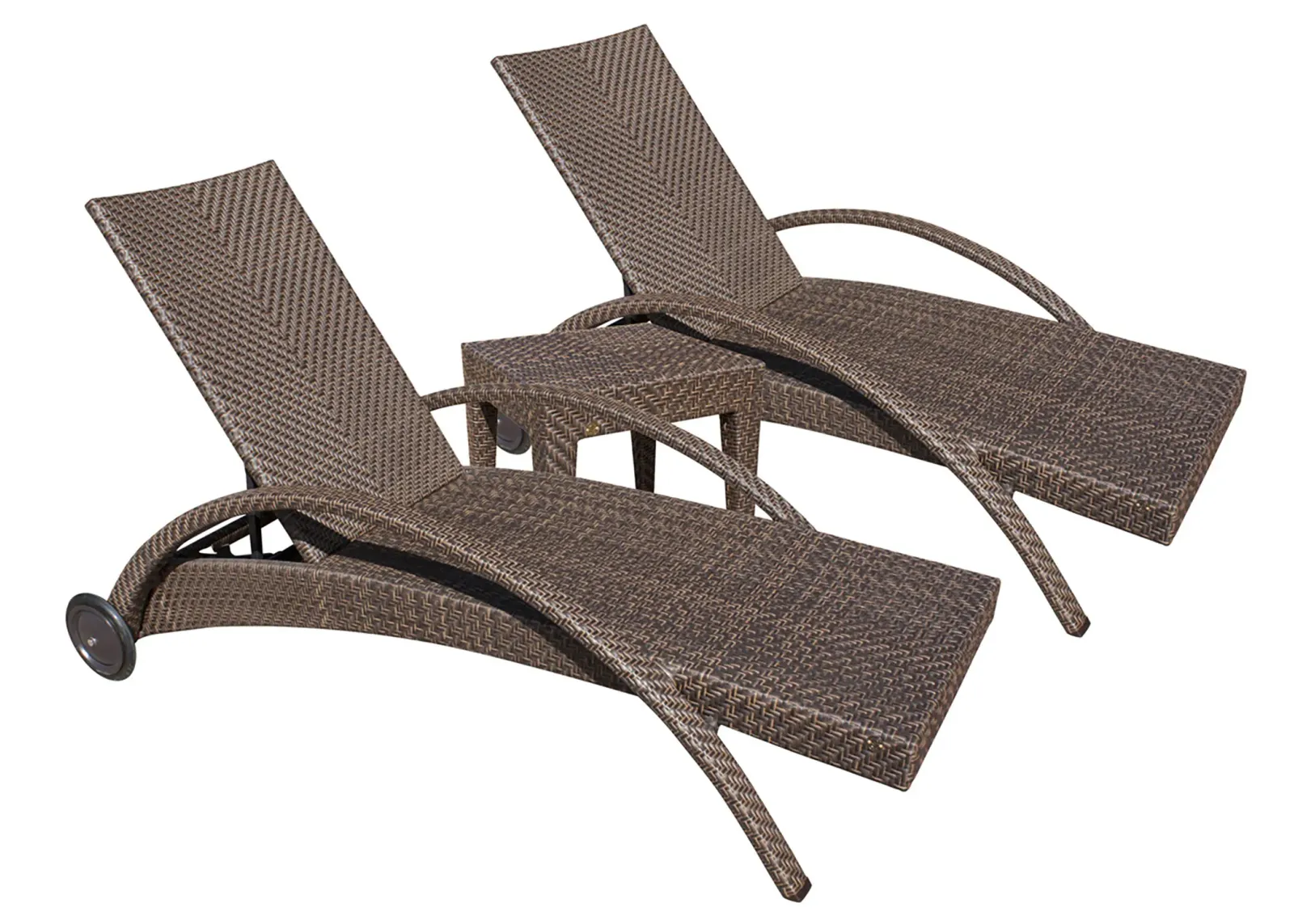 Soho Patio 3-Piece Chaise Lounge set 