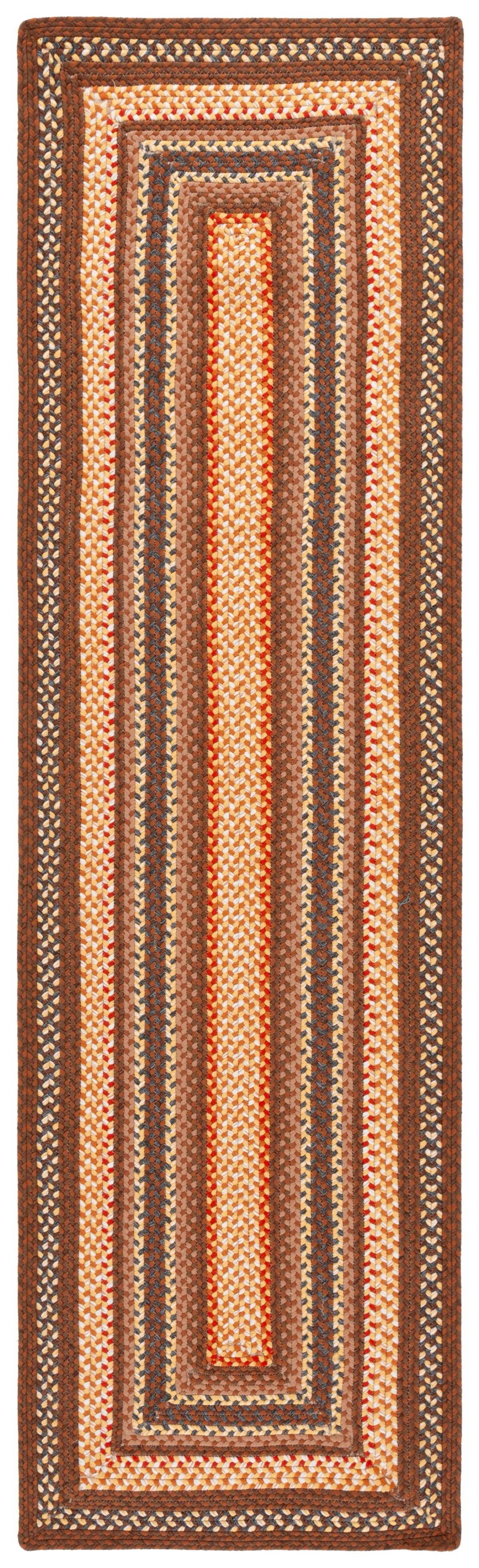 BRAIDED Hand Woven 2'-3' x 8' runner