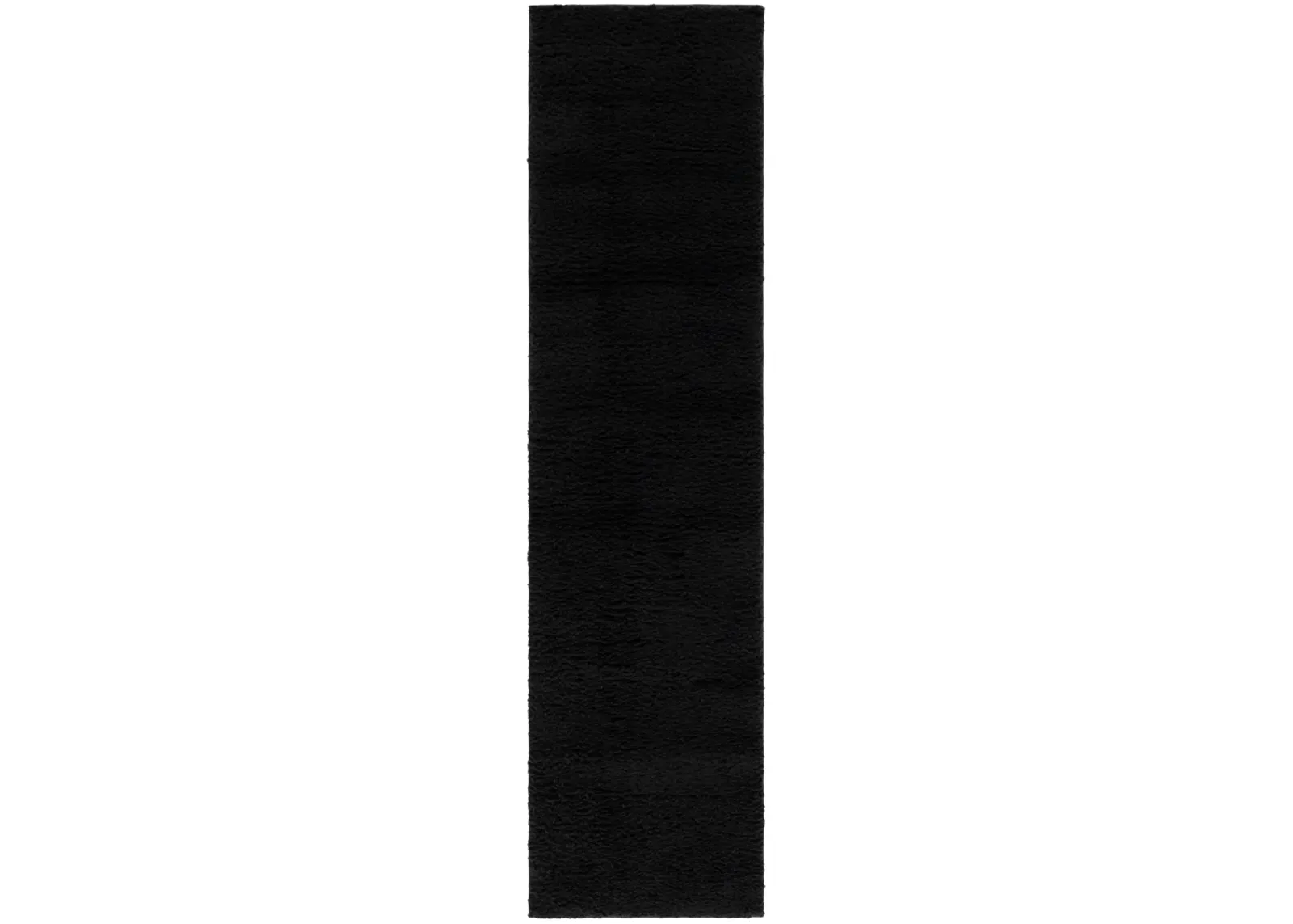 RUMI SHAG 120 BLACK 2'-2' x 8' Runner Rug