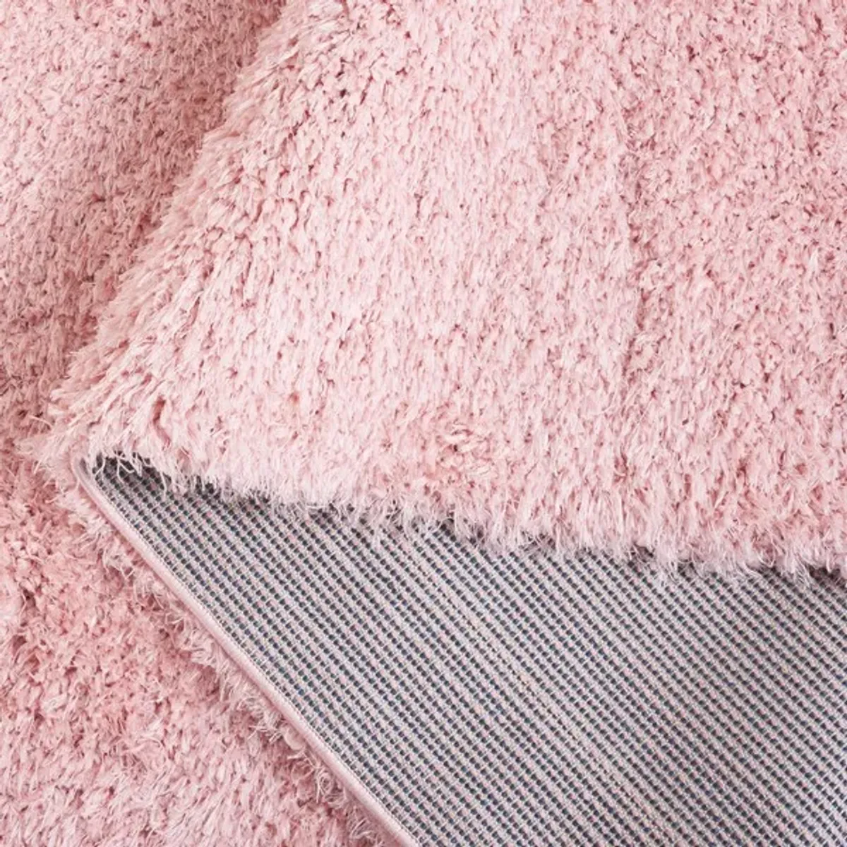 LINDSAY SHAG 560 Pink 2'-2' X 8' Runner Rug