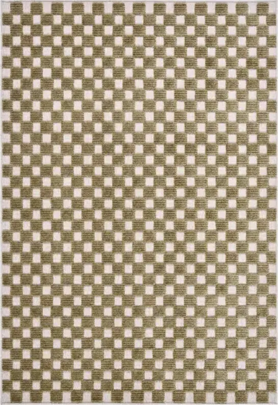 Lyna LYA-2343 5' x 7'2" Machine Woven Rug