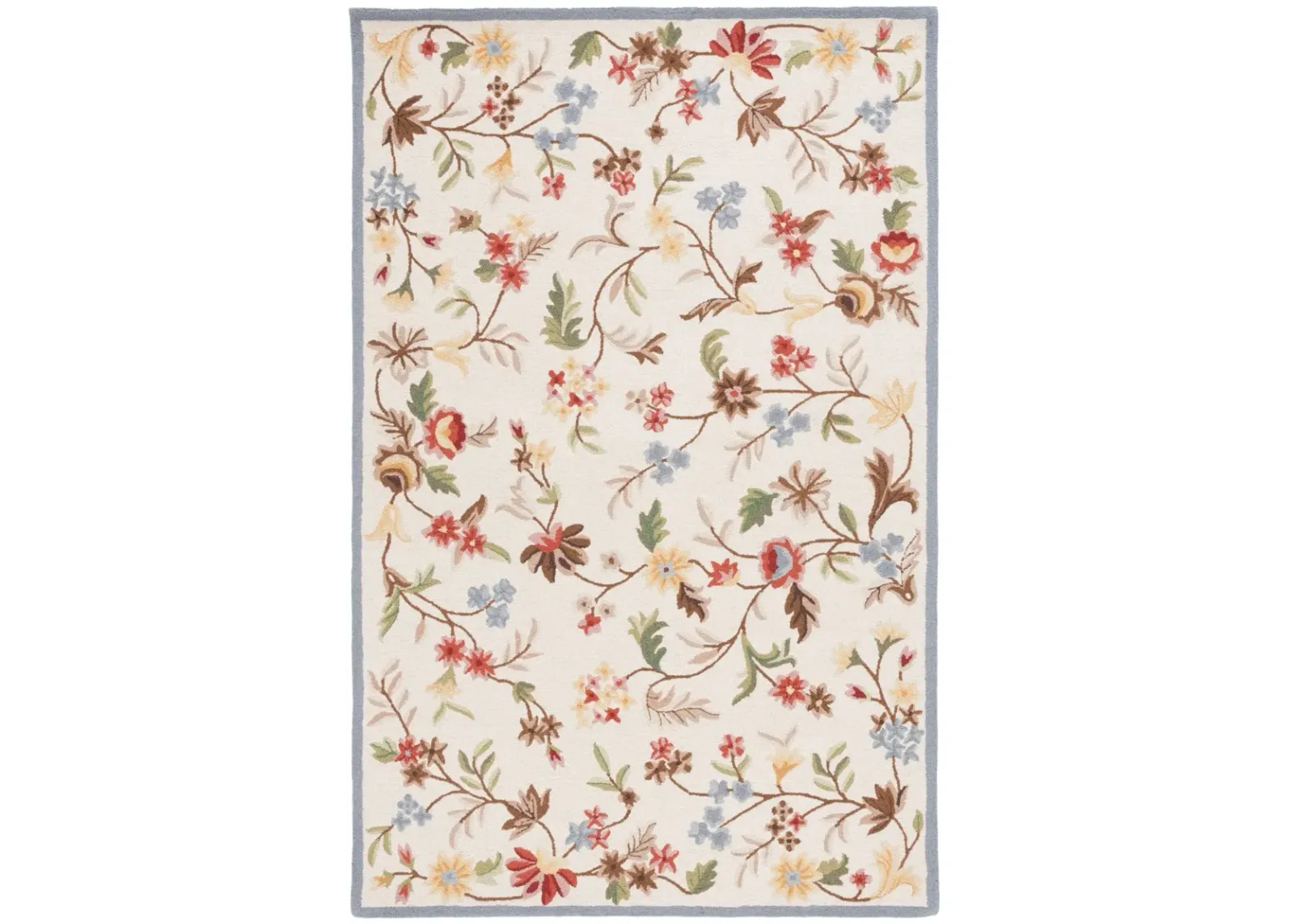 CHELSEA IVORY  3'-9' x 5'-9' Small Rectangle Rug