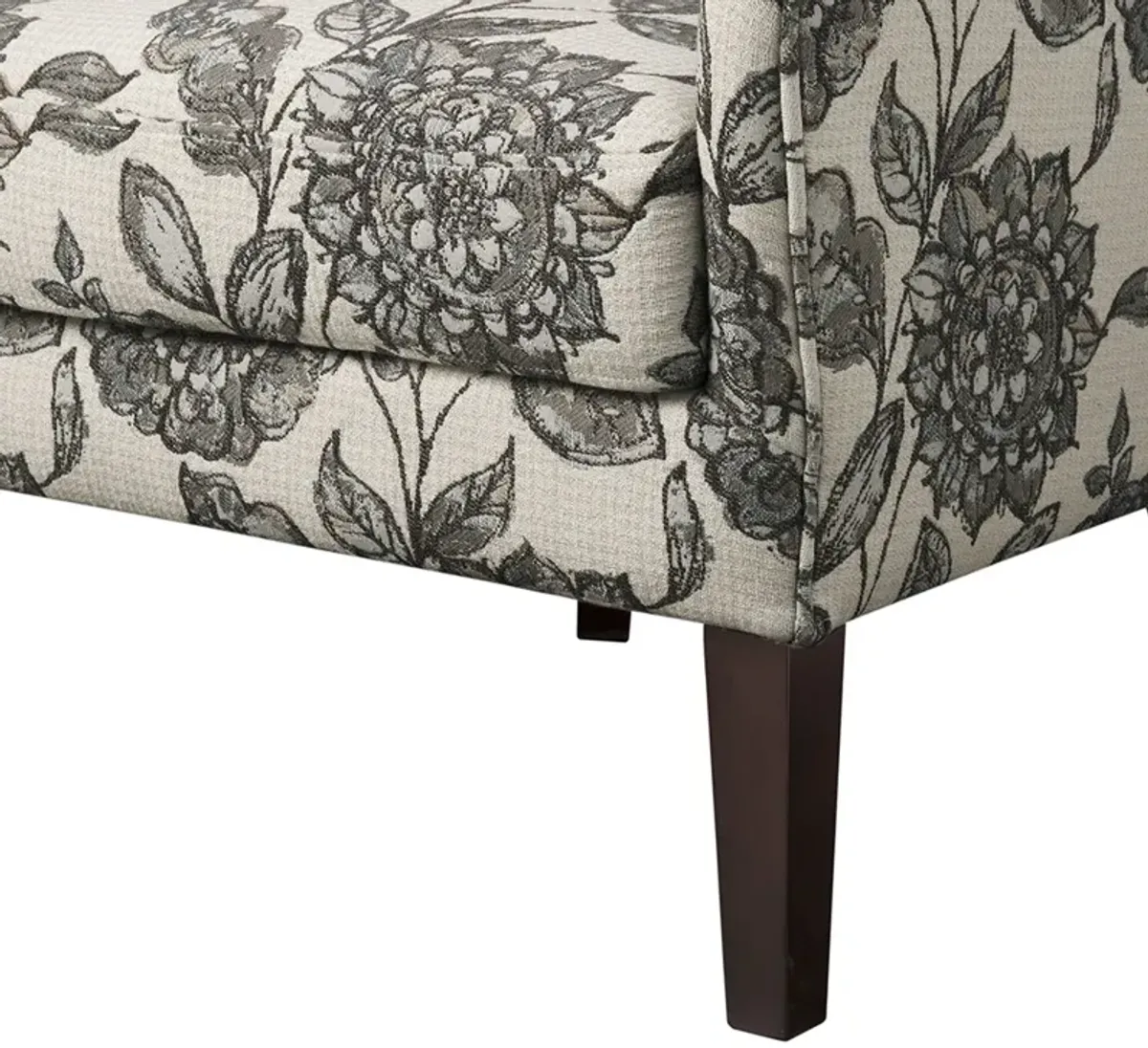 Madison Park Arianna Multi Swoop Wing Chair