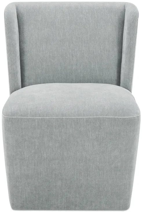 CORMAC ROLLING DINING CHAIR PERFORMANCE FABRIC