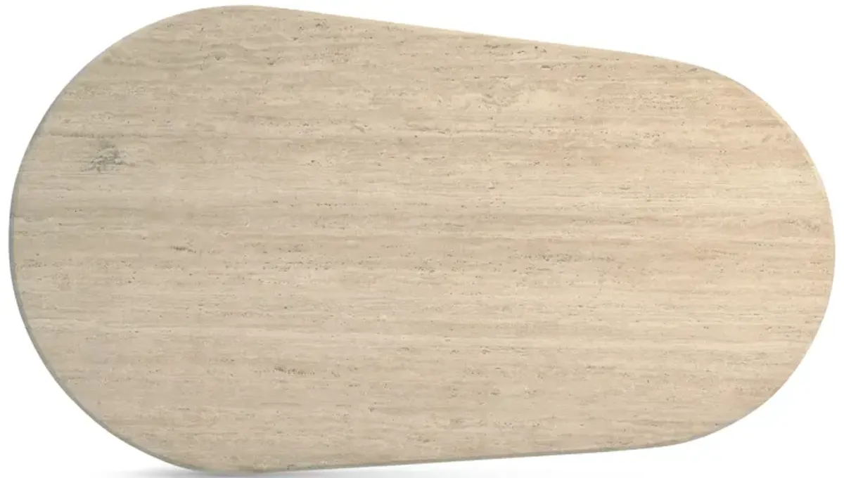 Fia Dining Table Travertine