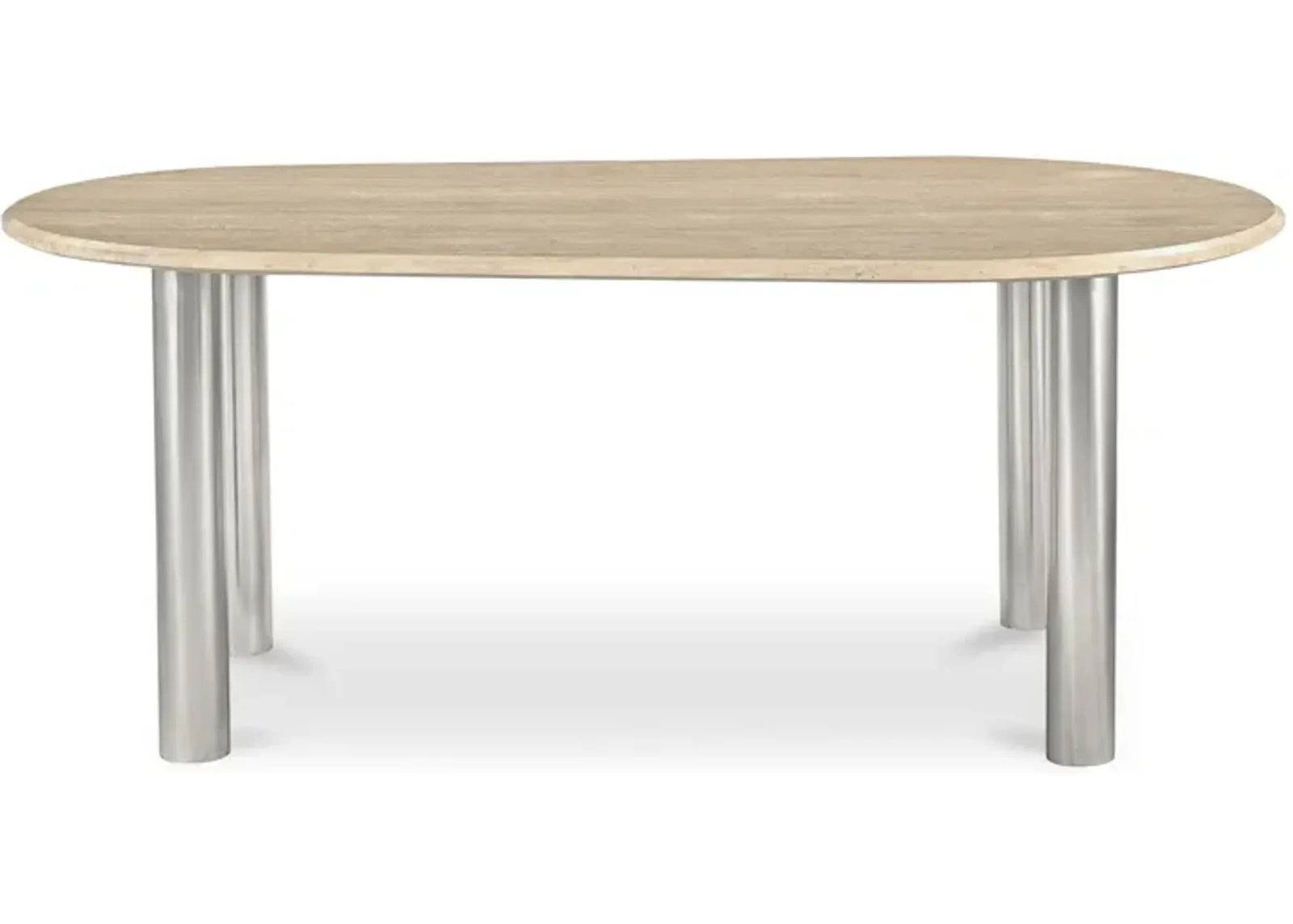 Fia Dining Table Travertine