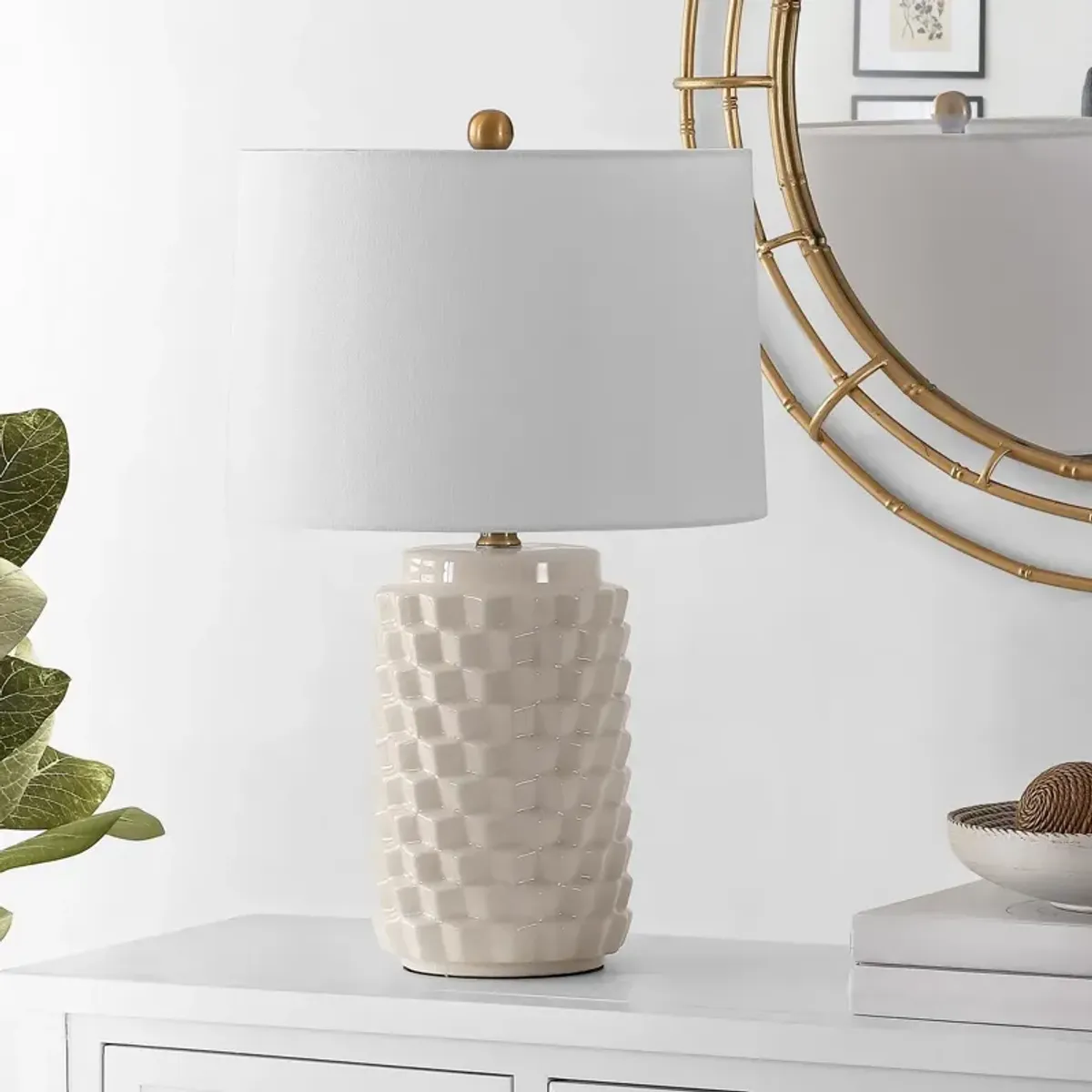 WELDON CERAMIC TABLE LAMP 