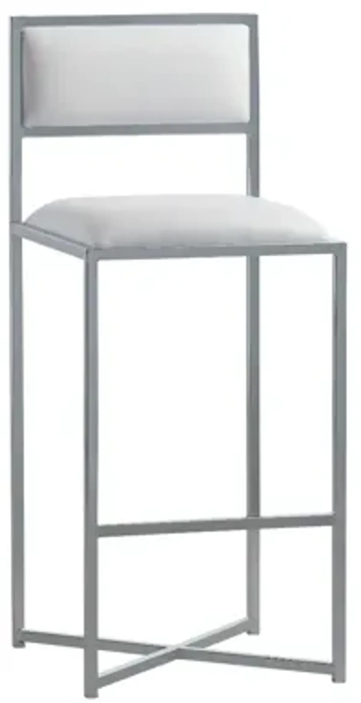 Amalfi X-Base Bar Stool in White