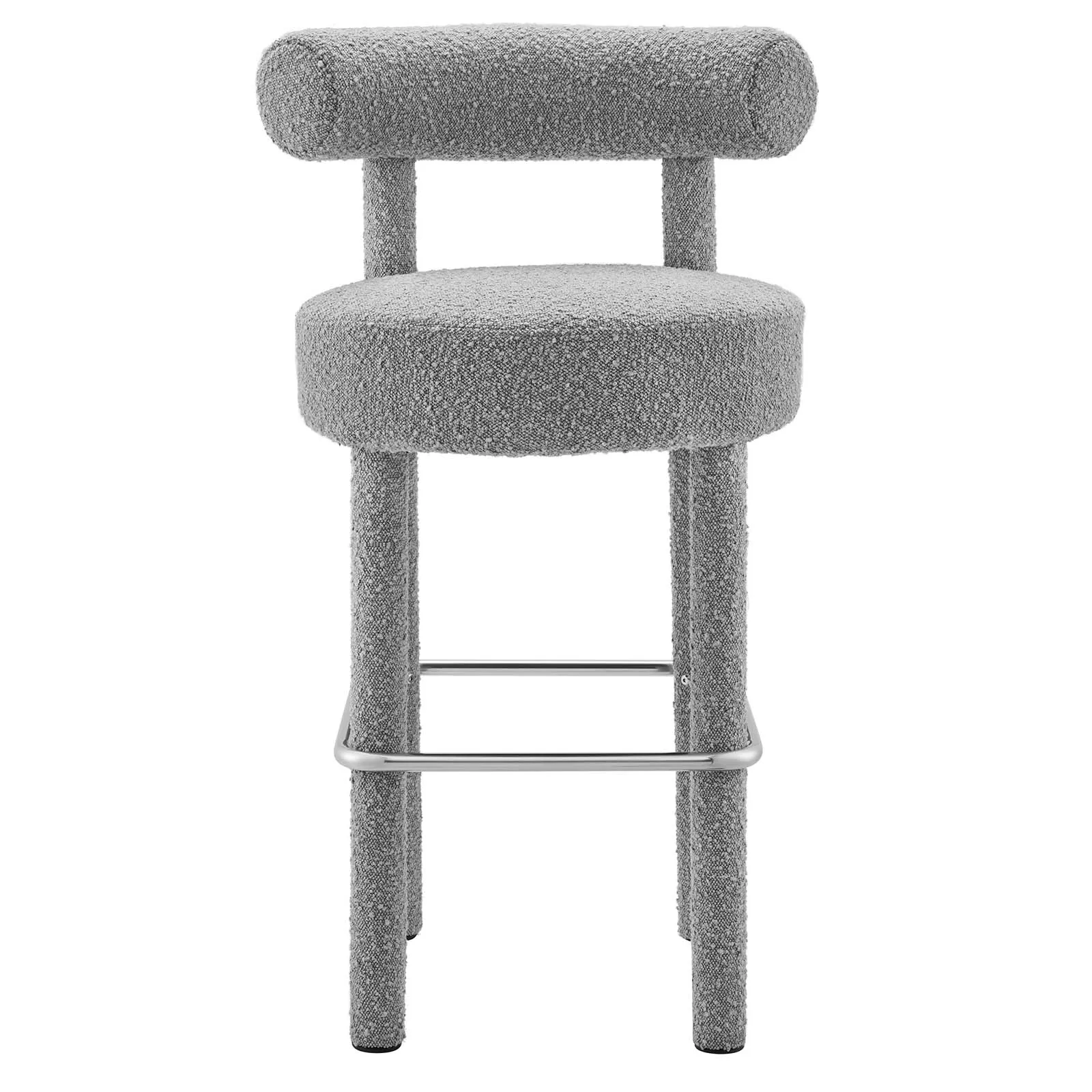 Toulouse Boucle Fabric Barstool