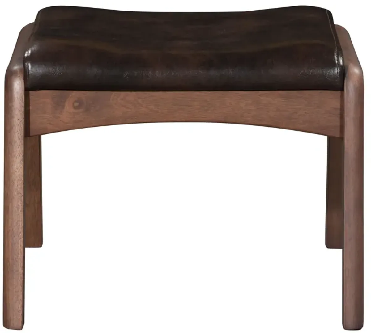 Bully Lounge Chair & Ottoman Brown