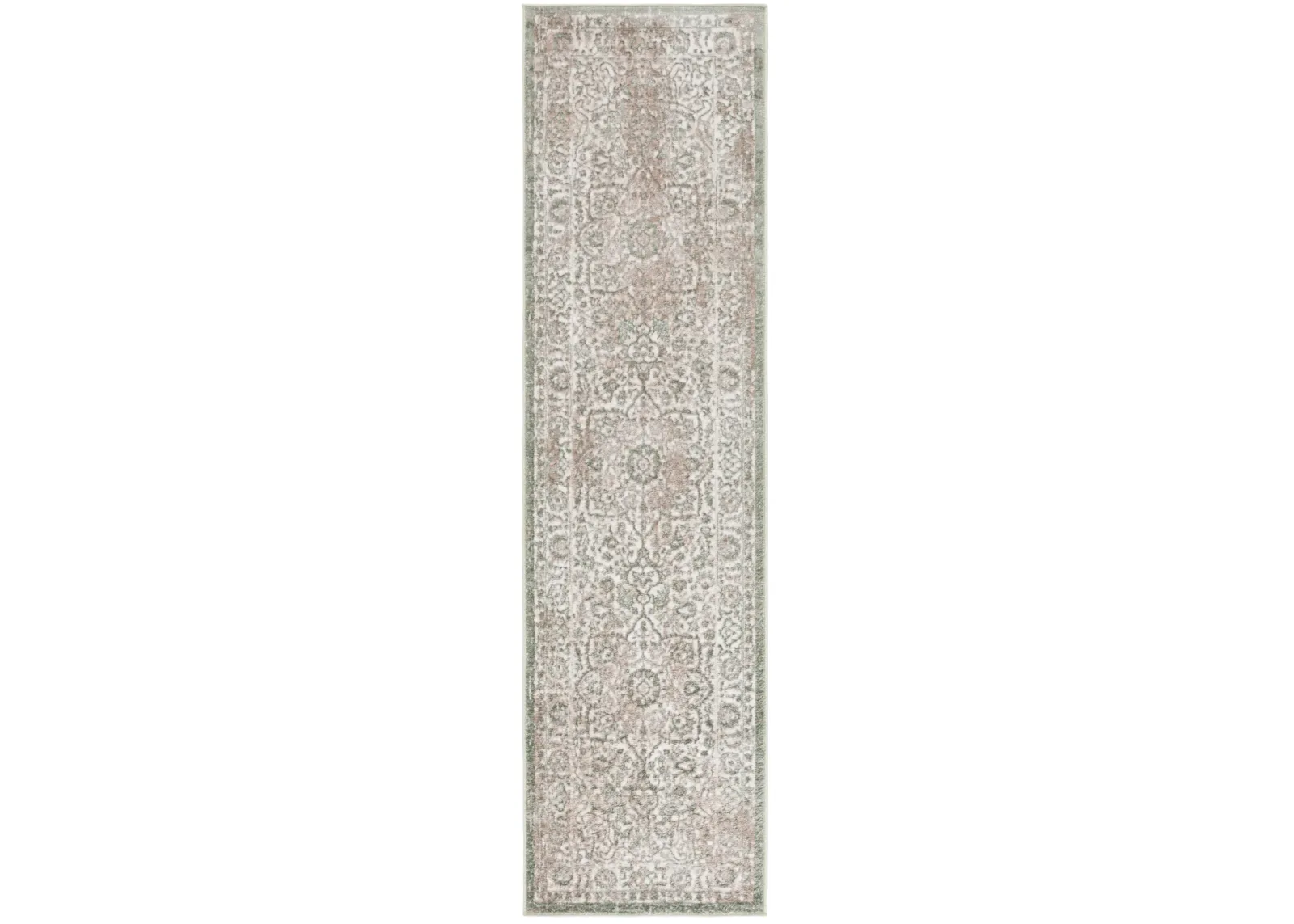 ORCHARD 212 GREEN  2'-2' x 8' Runner Rug