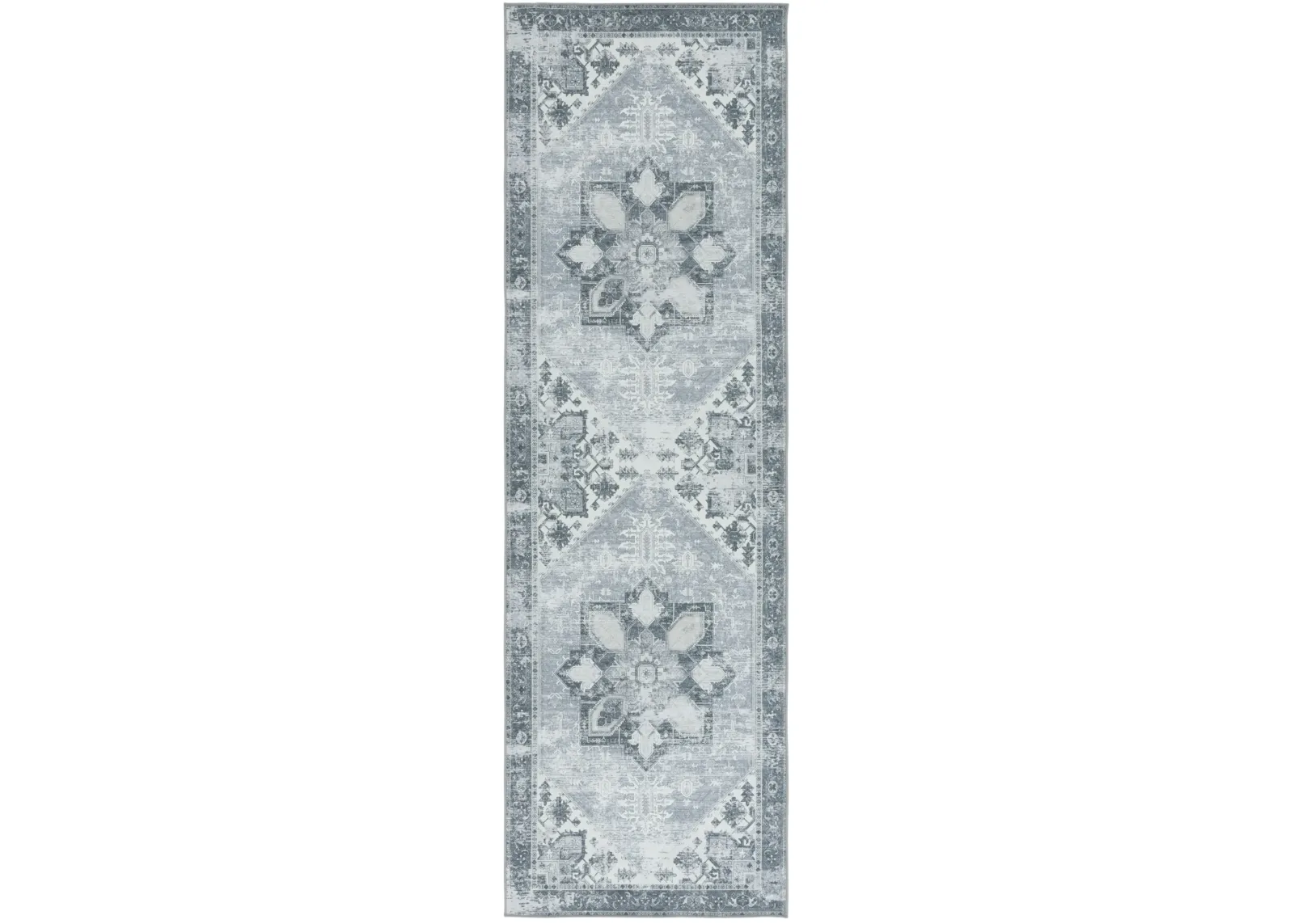 TUCSON 102 M/W S/R GREY 2'-6' x 8' Runner Rug