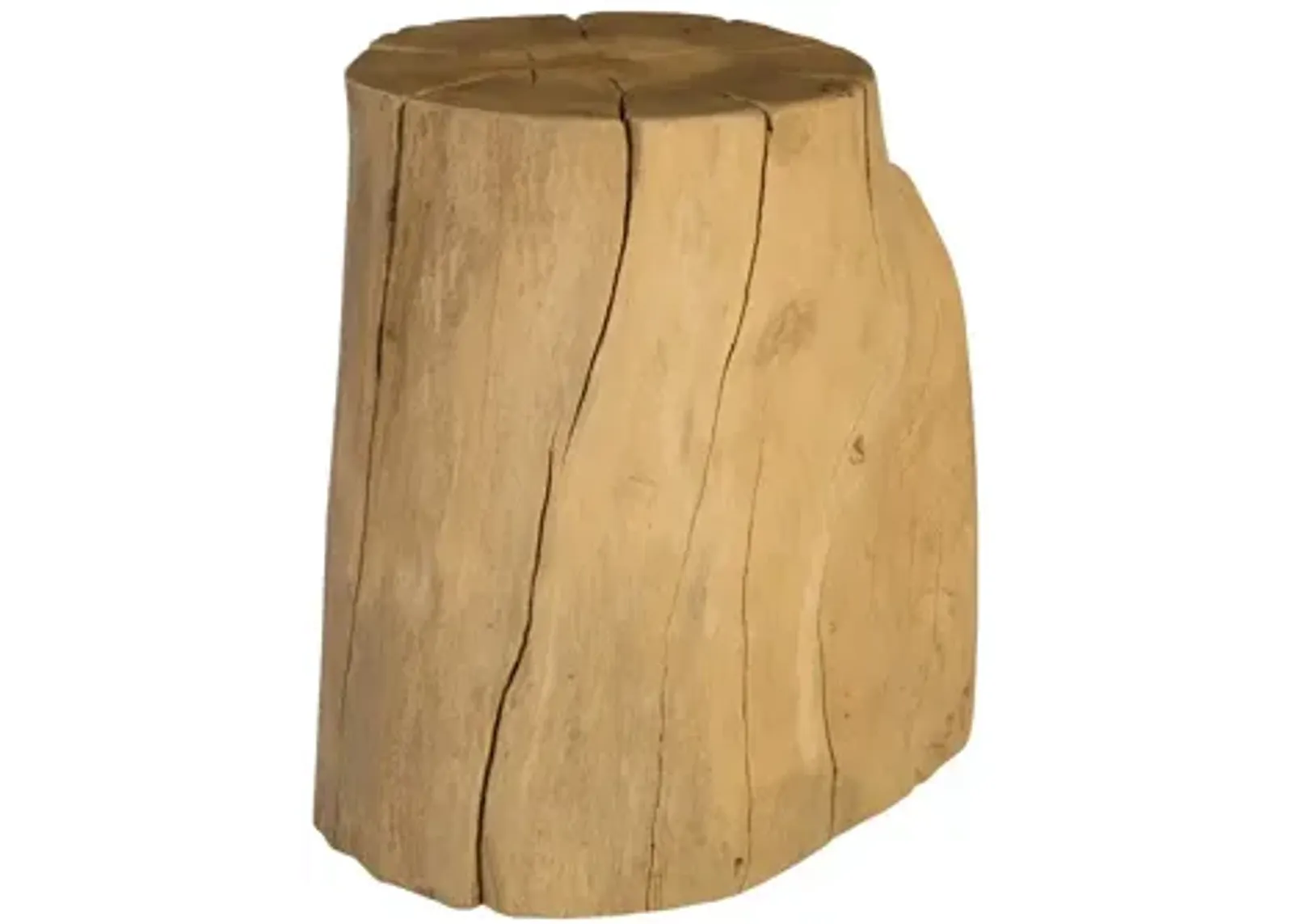 Wood Round Stool, Assorted