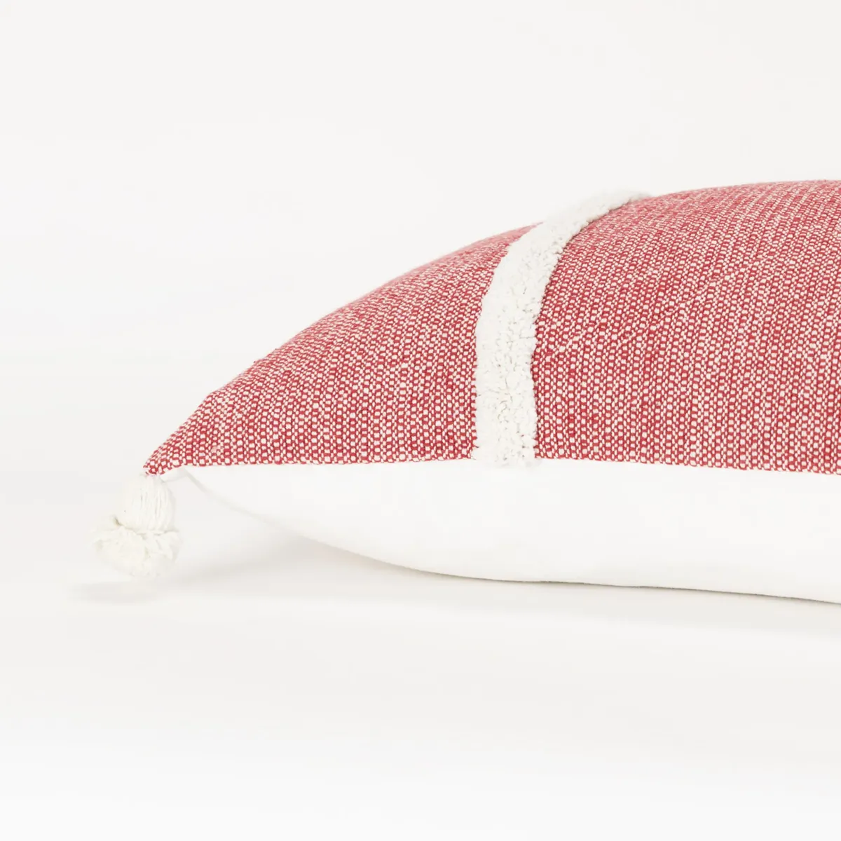 Stripe Red Pillow