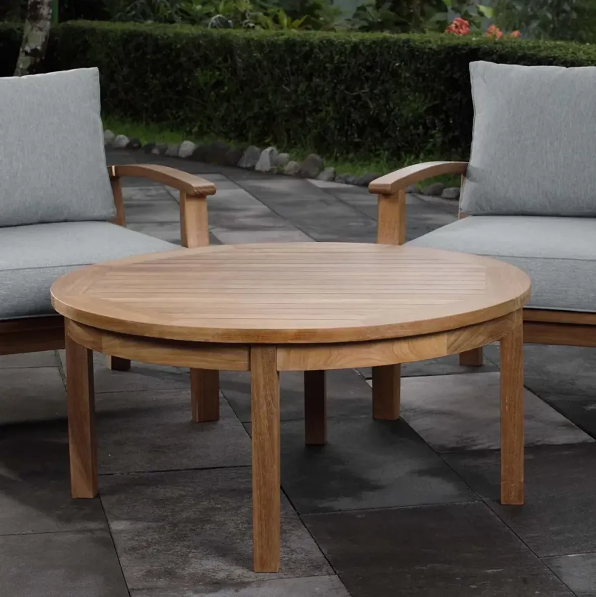 Marina Outdoor Patio Round Coffee Table