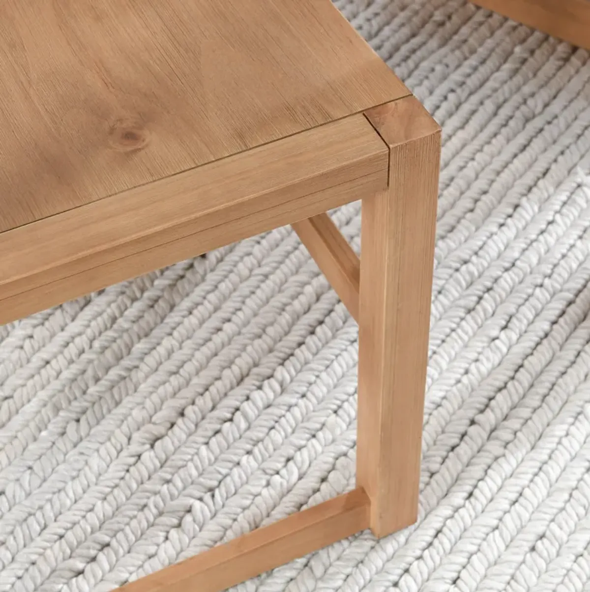 Fenmore Dining Bench Natural by Kosas Home