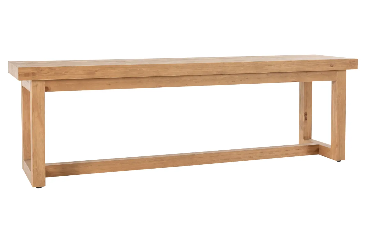 Fenmore Dining Bench Natural by Kosas Home