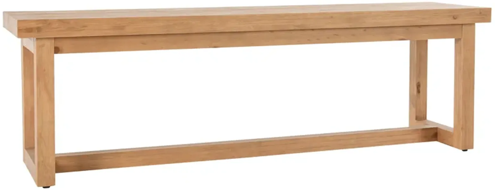 Fenmore Dining Bench Natural by Kosas Home